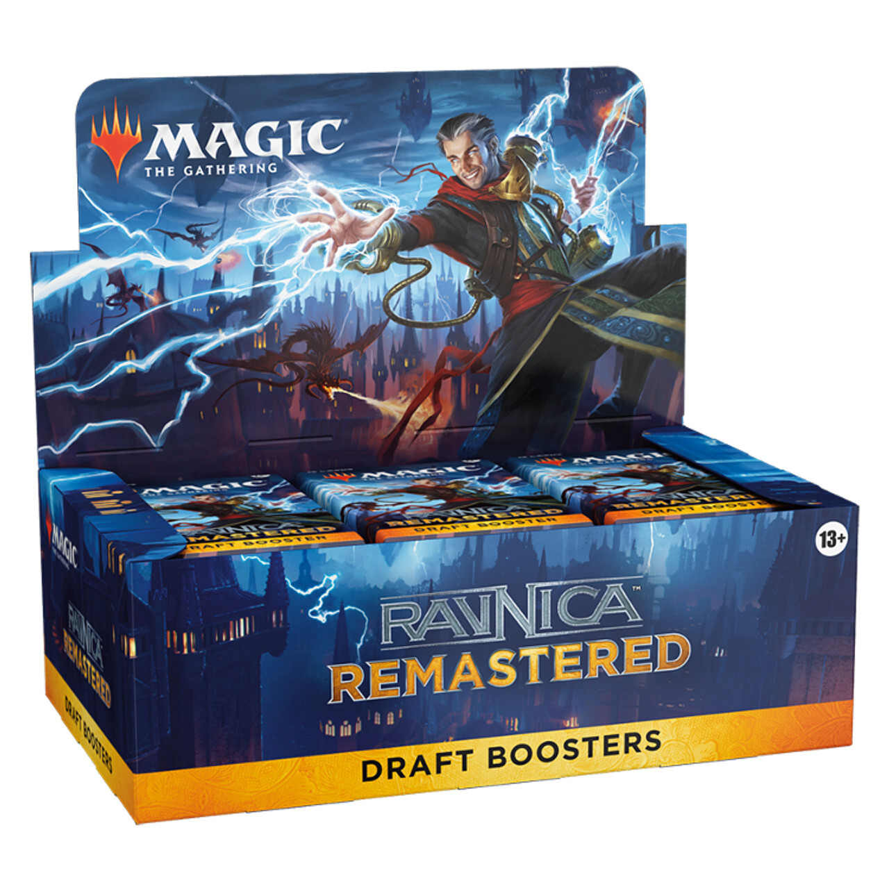 Карточная игра Magic: the Gathering - Ravnica Remastered - Draft Booster Box
Карточная игра Magic: the Gathering - Ravnica Remastered - Draft Booster Box