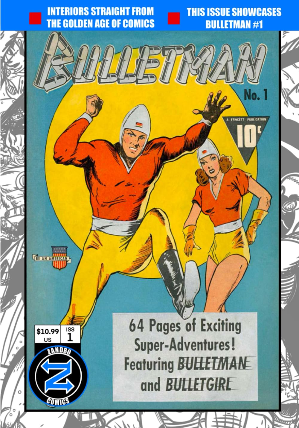 Bulletman #1 (Independently published)
Bulletman #1 (Independently published)