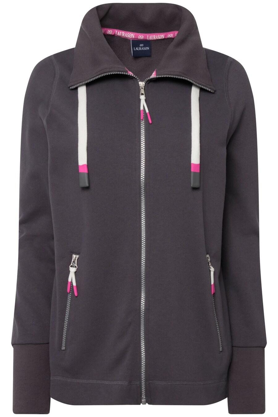 Худи с капюшоном на молнии LAURASØN, Dark grey
Худи с капюшоном на молнии LAURASØN, Dark grey