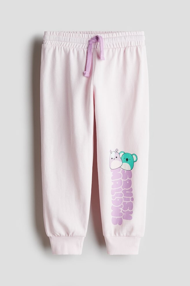 Джоггеры из хлопка с мотивным принтом H&M, розовый
Джоггеры из хлопка с мотивным принтом H&M, розовый