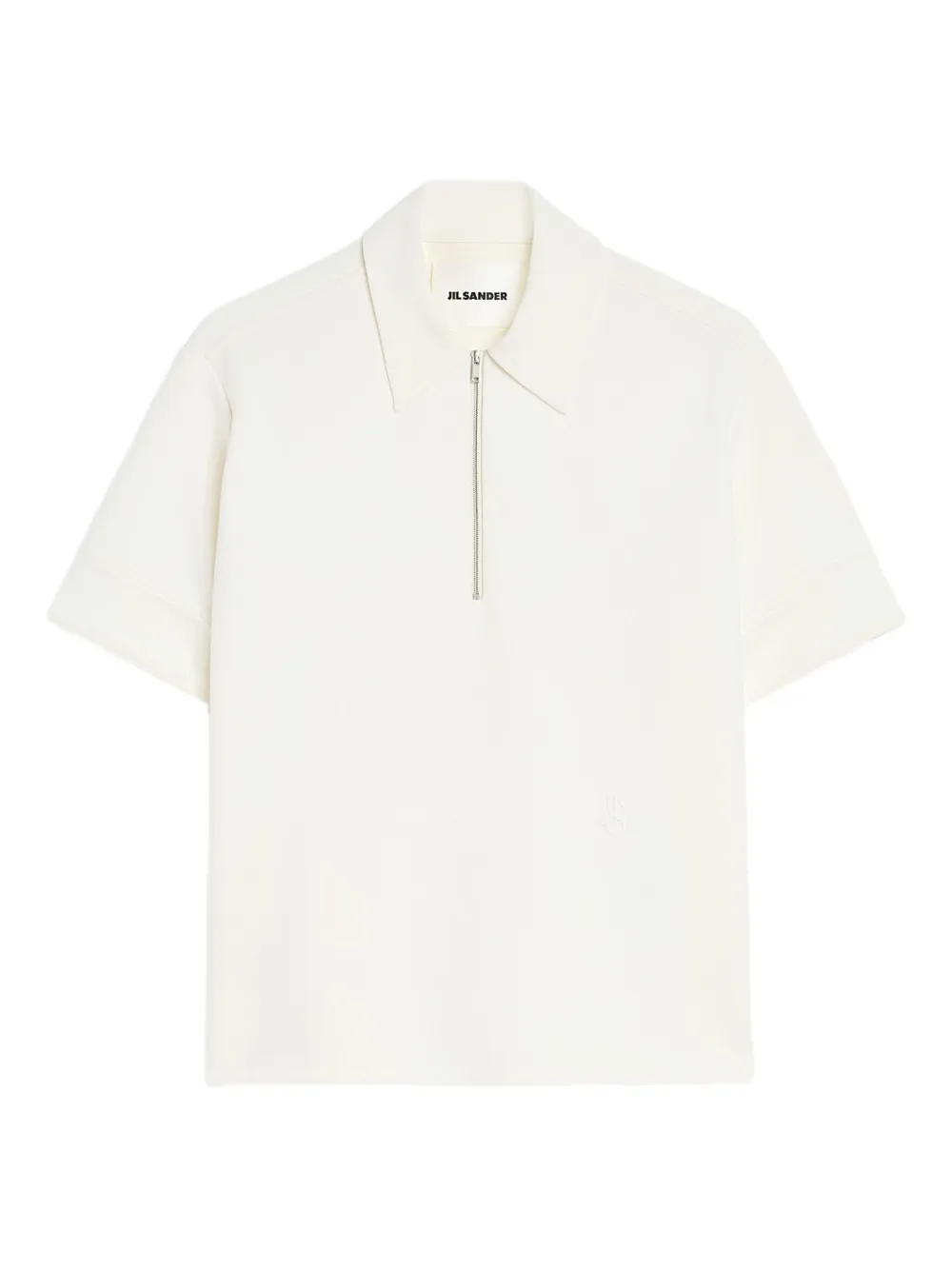 Рубашка поло с вышитым логотипом Jil Sander, бежевый
Рубашка поло с вышитым логотипом Jil Sander, бежевый