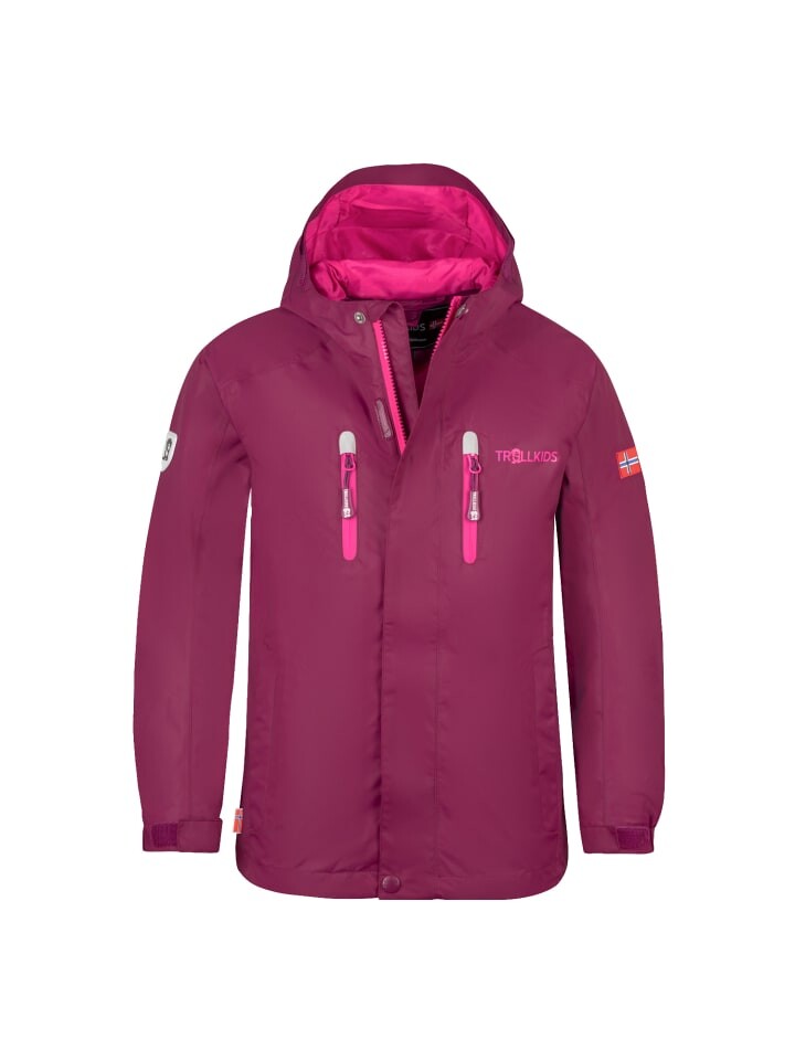 Куртка Trollkids Sognefjord PRO, цвет plum/fireberry
Куртка Trollkids Sognefjord PRO, цвет plum/fireberry
