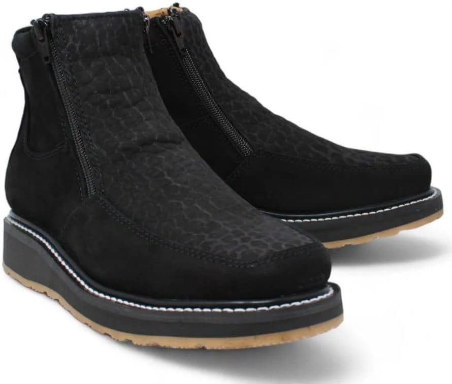 Мужские ковбойские западные сапоги с квадратным носком из натуральной бычьей кожи, с двойной плотностью и двойной молнией Generic, initial
Мужские ковбойские западные сапоги с квадратным носком из натуральной бычьей кожи, с двойной плотностью и двойной молнией Generic, initial