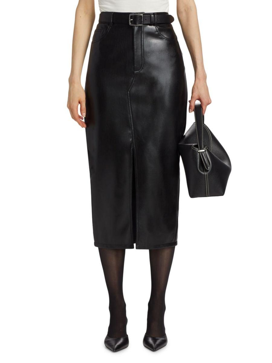 Юбка миди из искусственной кожи Tana Cinq à Sept, черный
Юбка миди из искусственной кожи Tana Cinq à Sept, черный