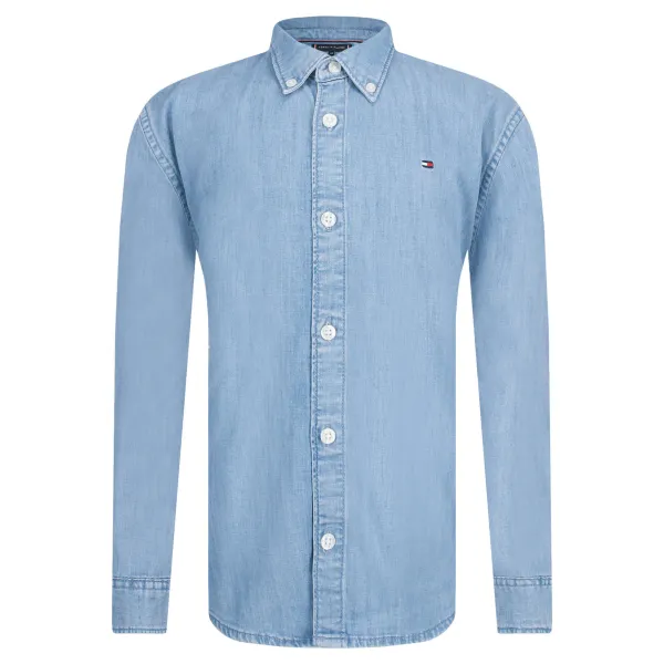 Рубашка стандартного кроя Tommy Hilfiger, синий
Рубашка стандартного кроя Tommy Hilfiger, синий