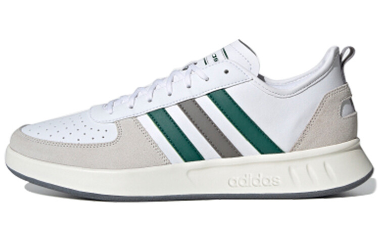 Теннисные туфли Court80s мужские с низким верхом белые/бежевые Adidas 
Теннисные туфли Court80s мужские с низким верхом белые/бежевые Adidas