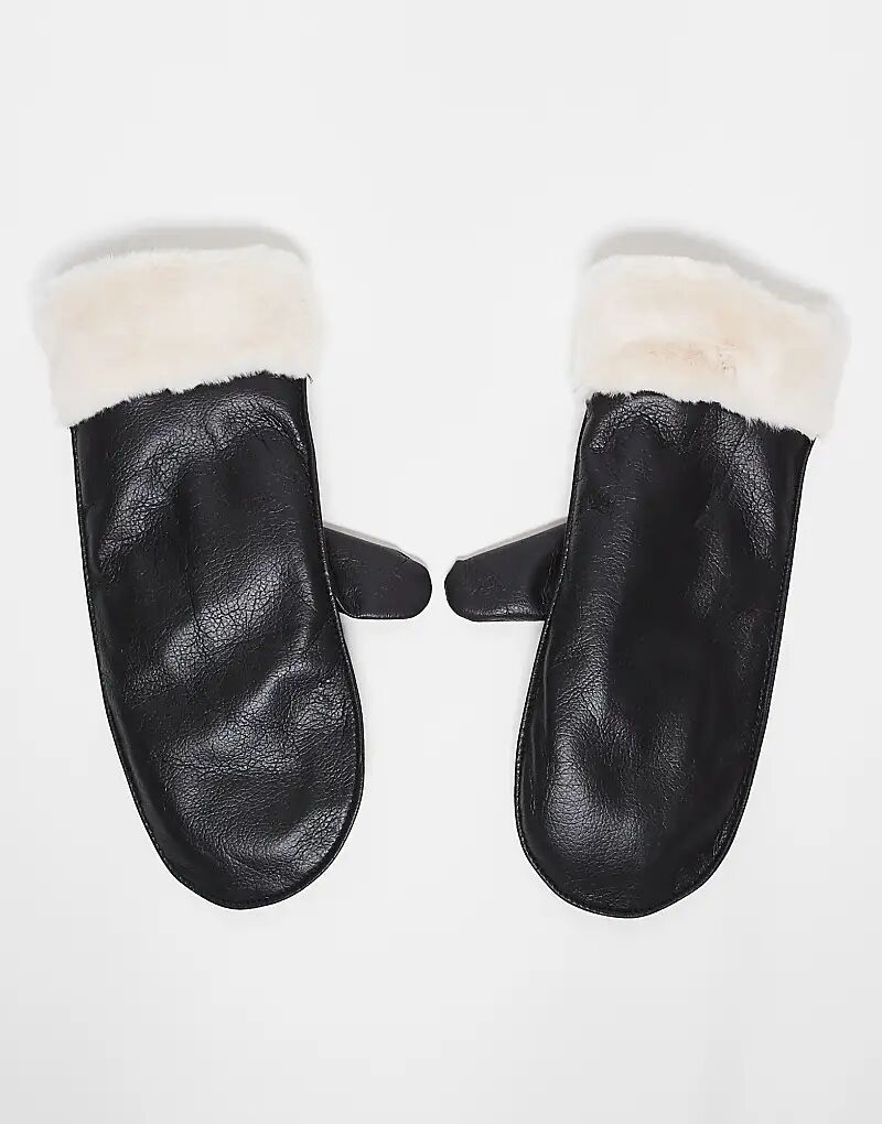 Варежки Vero Moda из искусственной кожи с подкладкой из искусственного меха черного цвета
Варежки Vero Moda из искусственной кожи с подкладкой из искусственного меха черного цвета