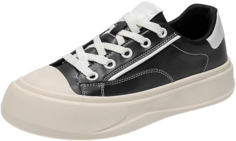 Мужские модные кроссовки с утолщенной подошвой - модель на шнуровке с низким верхом, дышащий материал верха, противоскользящая и износостойкая подошва, подходят как для повседневной носки, так и для официальных мероприятий Clolinde, черный
Мужские модные кроссовки с утолщенной подошвой - модель на шнуровке с низким верхом, дышащий материал верха, противоскользящая и износостойкая подошва, подходят как для повседневной носки, так и для официальных мероприятий Clolinde, черный