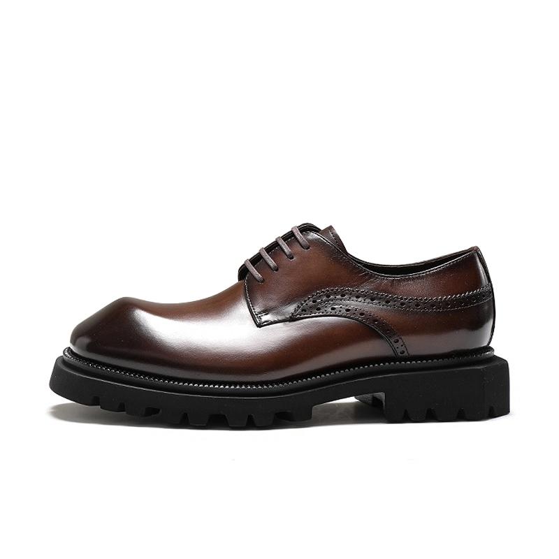 Bansley Коричневые мужские повседневные кожаные туфли, цвет Brown
Bansley Коричневые мужские повседневные кожаные туфли, цвет Brown