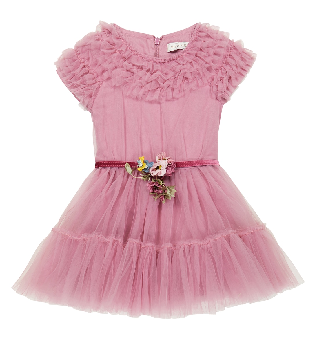 Платье из тюля с цветочным узором Monnalisa, Cipria
Платье из тюля с цветочным узором Monnalisa, Cipria