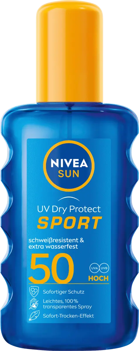 Спрей от солнца UV Dry Protect Sport SPF 50 200мл NIVEA
Спрей от солнца UV Dry Protect Sport SPF 50 200мл NIVEA