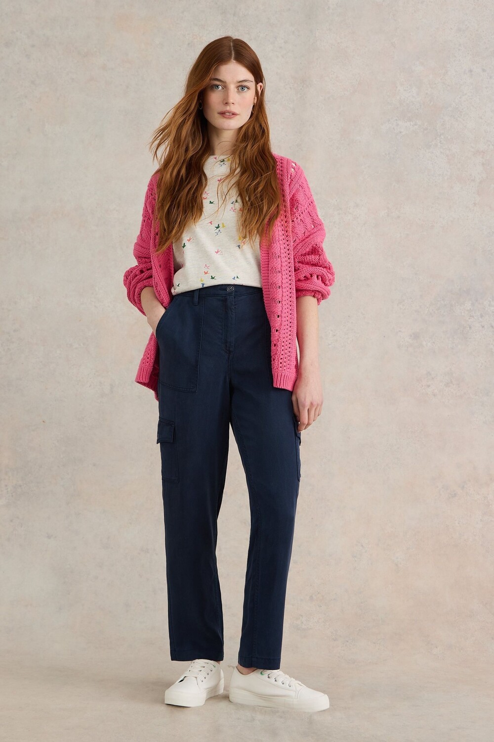 Брюки карго Arlo Tencel White Stuff, синий
Брюки карго Arlo Tencel White Stuff, синий