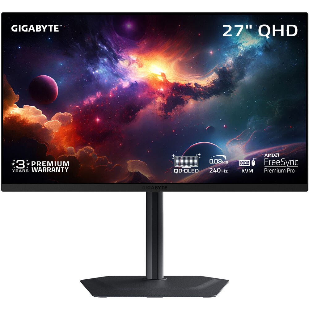 Монитор Gigabyte MO27Q2 27" 1440p HDR 240 Hz Gaming Monitor MO27Q2
Монитор Gigabyte MO27Q2 27" 1440p HDR 240 Hz Gaming Monitor MO27Q2