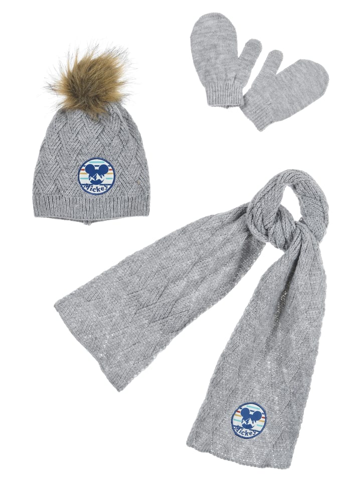 Шапка Disney Mickey Mouse, серый 
Шапка Disney Mickey Mouse, серый