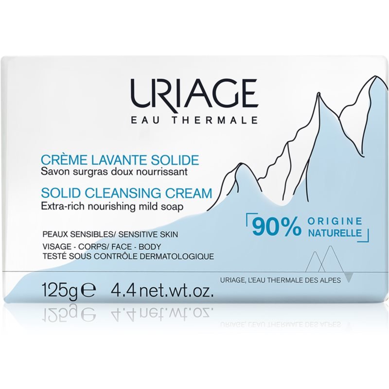 Uriage Hygiène Solid Cleansing Cream нежный очищающий крем с термальной водой из Французских Альп 125 г
Uriage Hygiène Solid Cleansing Cream нежный очищающий крем с термальной водой из Французских Альп 125 г