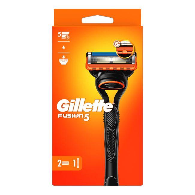 Бритва Fusion и 2 сменные головки Gillette
Бритва Fusion и 2 сменные головки Gillette