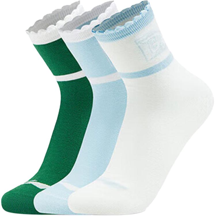 Низкие носки унисекс набор из 3 пар LINING, 3 Pack (зеленый/синий/белый)
Низкие носки унисекс набор из 3 пар LINING, 3 Pack (зеленый/синий/белый)