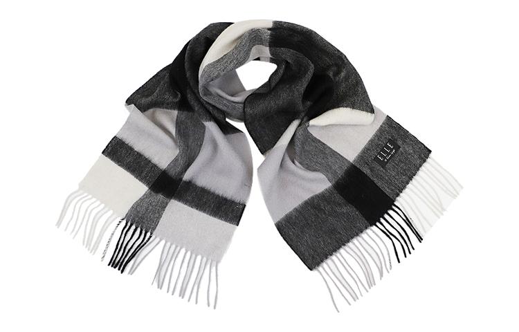 ELLE Вязаный шарф женский, Black Plaid (180*30cm)
ELLE Вязаный шарф женский, Black Plaid (180*30cm)