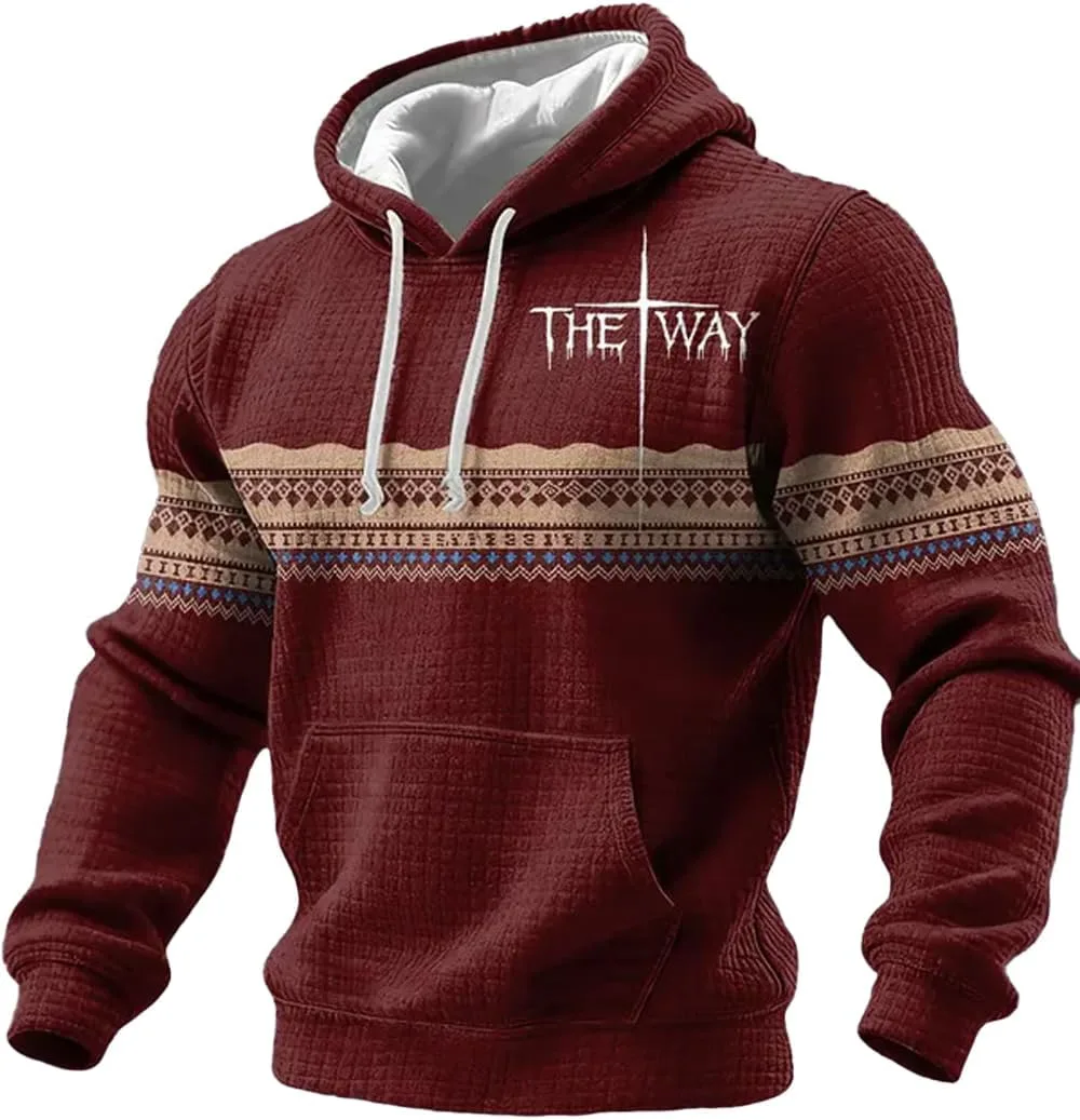 Мужская ретро худи с принтом Faith Cross CIVIZILUX
Мужская ретро худи с принтом Faith Cross CIVIZILUX