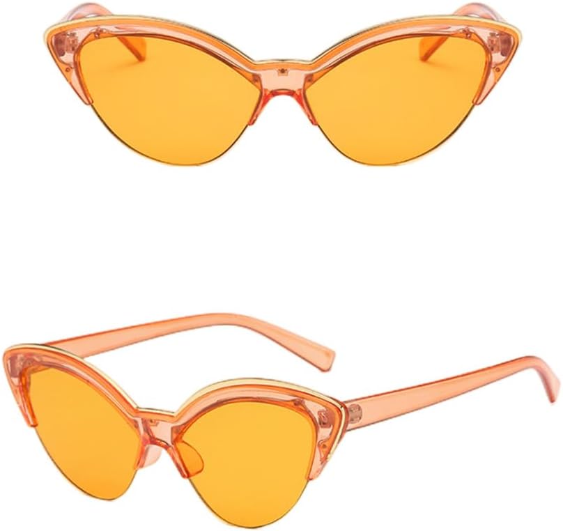 Солнцезащитные очки Vat Eye в винтажном стиле, полуободковая оправа, черные, «кошачий глаз», ретро, женские солнцезащитные очки маленького размера generic, Orange Yellow
Солнцезащитные очки Vat Eye в винтажном стиле, полуободковая оправа, черные, «кошачий глаз», ретро, женские солнцезащитные очки маленького размера generic, Orange Yellow