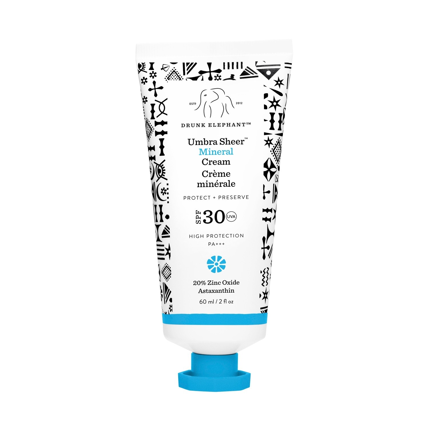 Солнцезащитный крем umbra sheer mineral cream spf 30/pa+++ Drunk Elephant, объем 60 мл
Солнцезащитный крем umbra sheer mineral cream spf 30/pa+++ Drunk Elephant, объем 60 мл