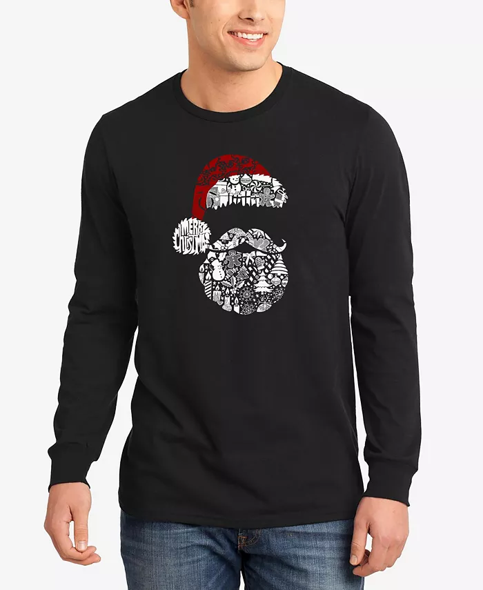 Мужская футболка с длинным рукавом "Santa Pics Word Art" LA Pop Art, черный
Мужская футболка с длинным рукавом "Santa Pics Word Art" LA Pop Art, черный