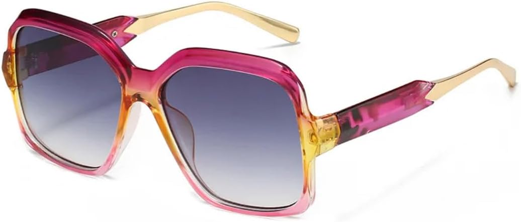 Роскошные солнцезащитные очки для женщин с контрастной цветовой гаммой, градиентной оправой и ретро-дизайном, а также мужские солнцезащитные очки с защитой от УФ-излучения UV400 SZVVBKK, Purple Pink
Роскошные солнцезащитные очки для женщин с контрастной цветовой гаммой, градиентной оправой и ретро-дизайном, а также мужские солнцезащитные очки с защитой от УФ-излучения UV400 SZVVBKK, Purple Pink