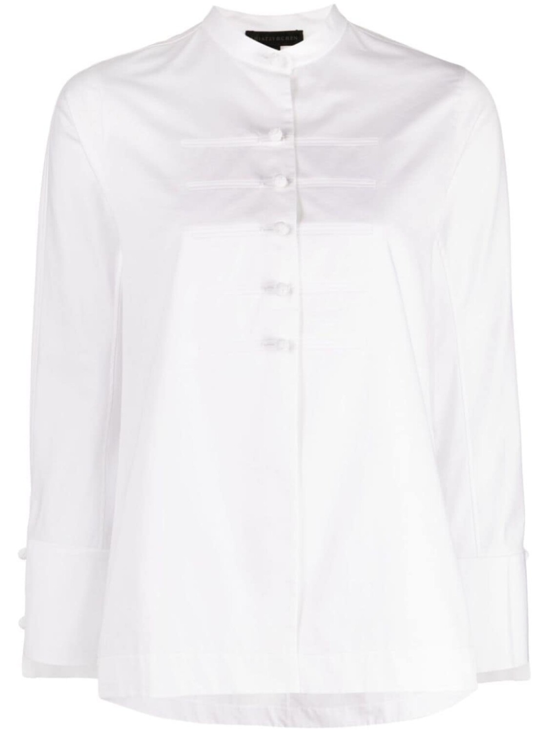 Shiatzy Chen поплиновая рубашка с воротником-стойкой, белый
Shiatzy Chen поплиновая рубашка с воротником-стойкой, белый