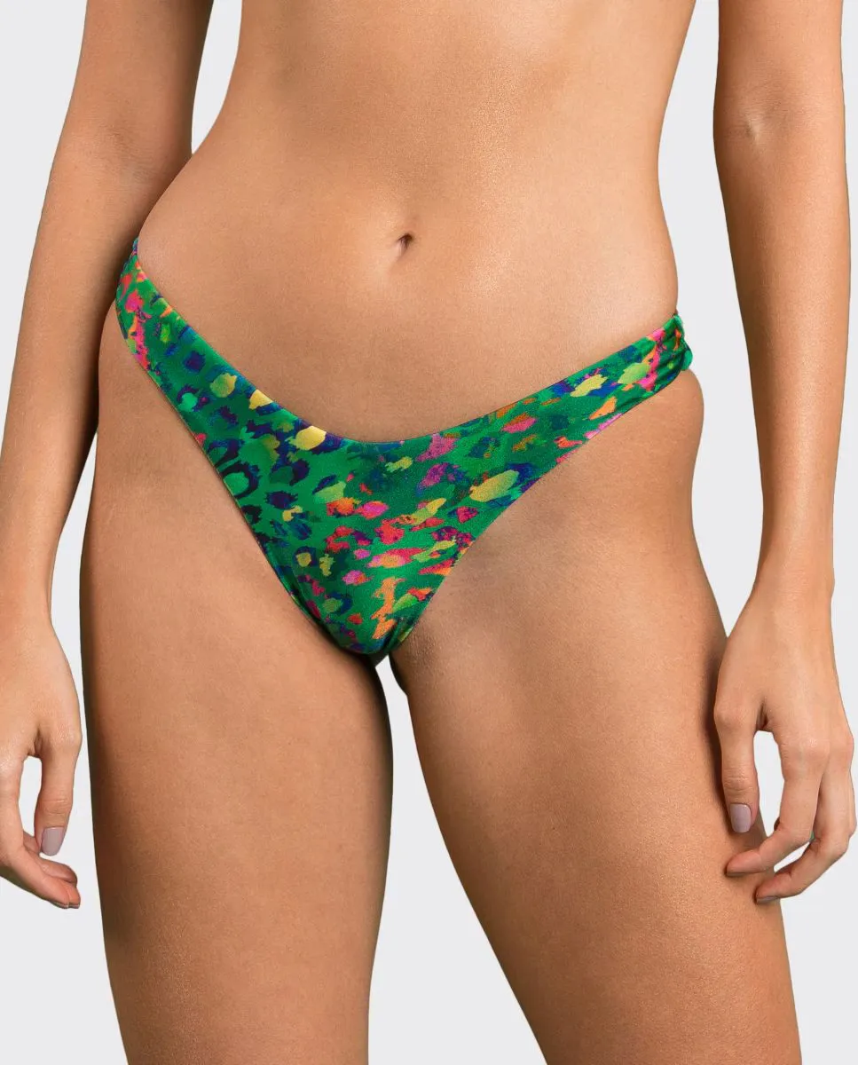 Бразильские плавки бикини с принтом Río de Sol, зеленый
Бразильские плавки бикини с принтом Río de Sol, зеленый