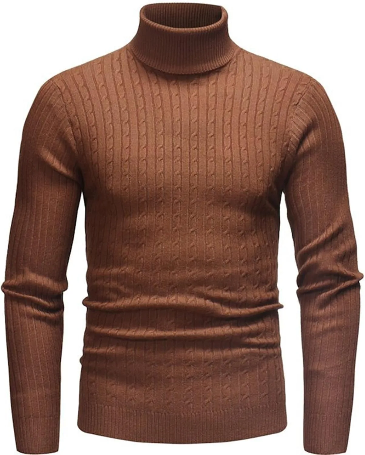 Мужской водолазный свитер Cambkatl — Slim Fit, однотонный, с длинными рукавами
Мужской водолазный свитер Cambkatl — Slim Fit, однотонный, с длинными рукавами