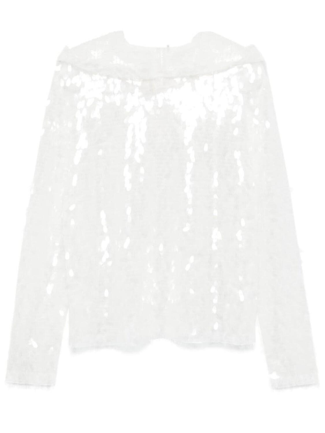 Norma Kamali худи с пайетками, белый
Norma Kamali худи с пайетками, белый