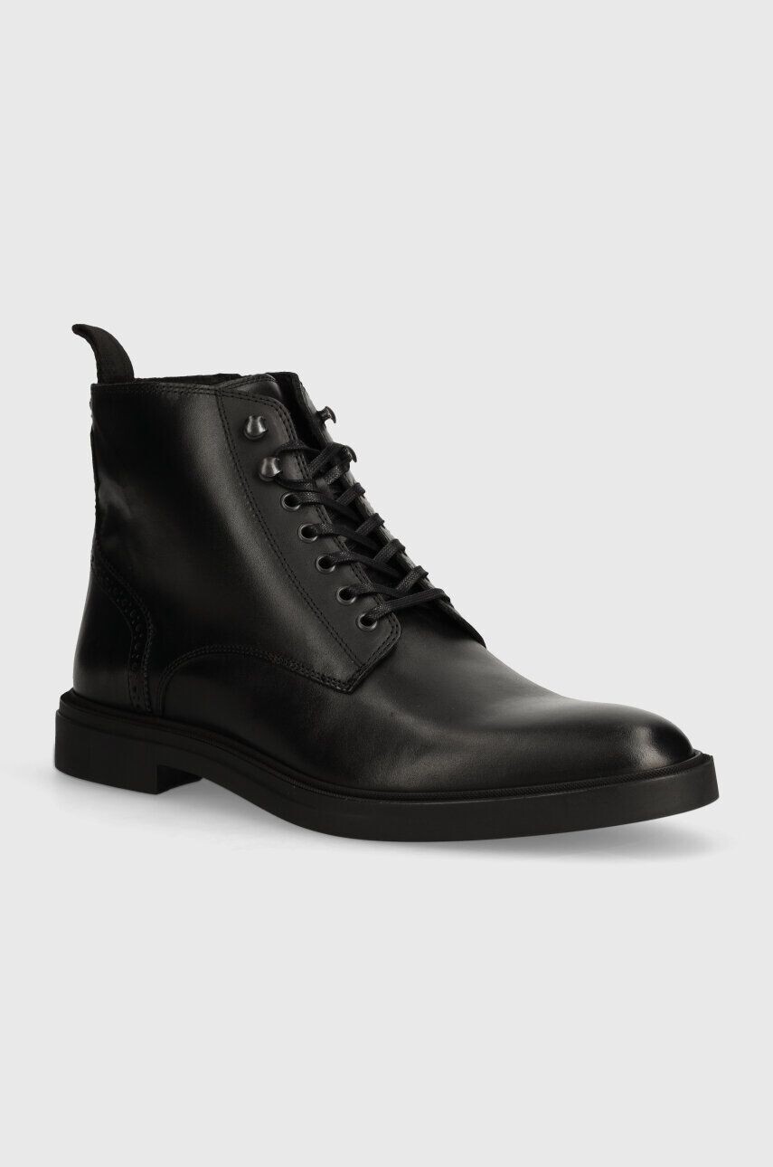 Кожаные ботинки броги BOSS Calev, черный
Кожаные ботинки броги BOSS Calev, черный