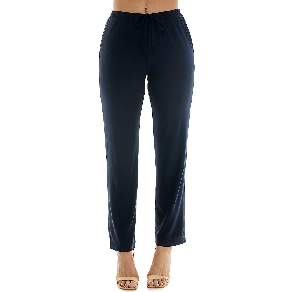 Женские классические брюки с завязками Nina Leonard, темно-синий
Женские классические брюки с завязками Nina Leonard, темно-синий