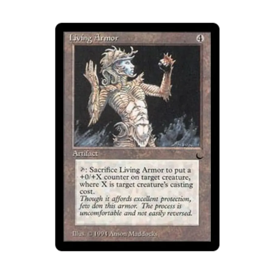 CCG Живая броня (U), MTG - The Dark
CCG Живая броня (U), MTG - The Dark