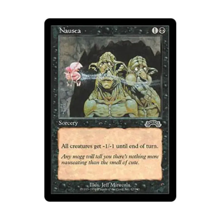 CCG Тошнота (С), MTG - Exodus
CCG Тошнота (С), MTG - Exodus