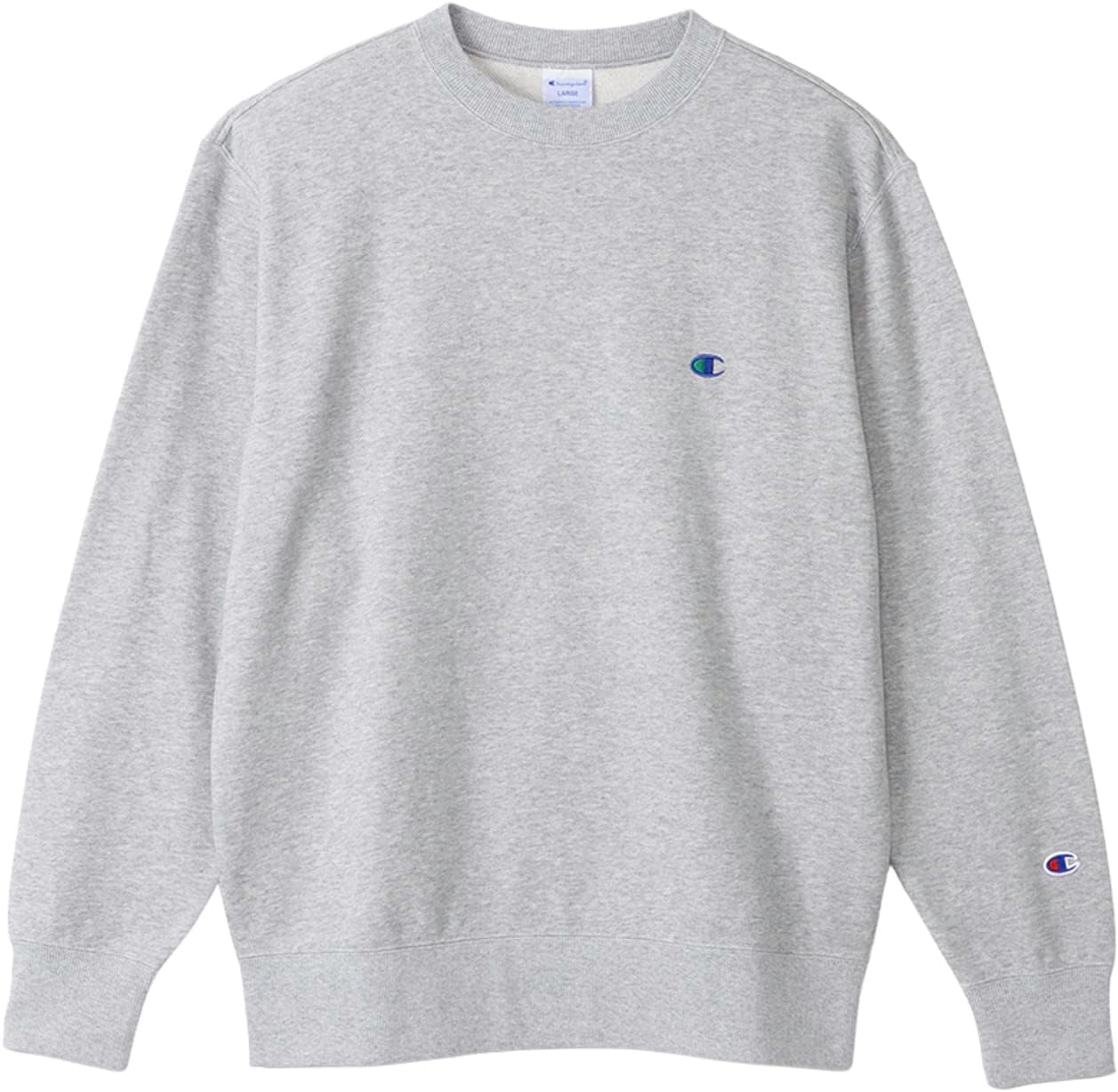 Мужская флисовая толстовка Champion с длинными рукавами и круглым вырезом, с вышитым логотипом, базовый размер C3-W001Z, синий/серый
Мужская флисовая толстовка Champion с длинными рукавами и круглым вырезом, с вышитым логотипом, базовый размер C3-W001Z, синий/серый