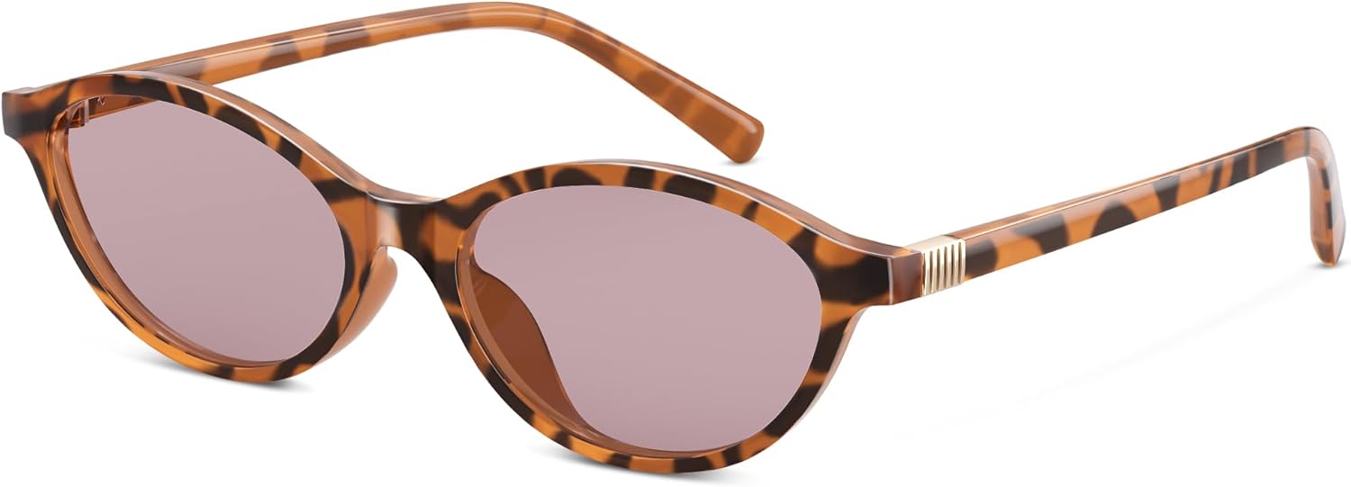 Ретро поляризованные солнцезащитные очки для женщин и мужчин - модные солнцезащитные очки с защитой от УФ-излучения, легкие, в винтажном стиле ELITERA, 04-1pack-yellowleopard Frame Purple Red Lens
Ретро поляризованные солнцезащитные очки для женщин и мужчин - модные солнцезащитные очки с защитой от УФ-излучения, легкие, в винтажном стиле ELITERA, 04-1pack-yellowleopard Frame Purple Red Lens