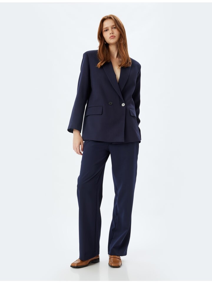 Тканевые брюки KOTON Hose, цвет Marineblau
Тканевые брюки KOTON Hose, цвет Marineblau