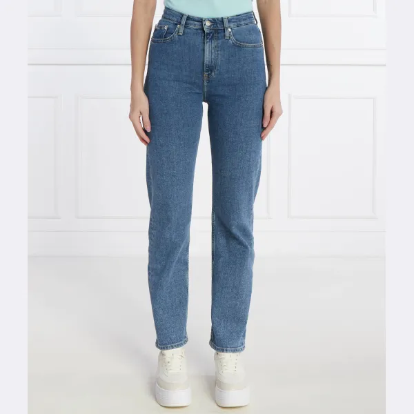 Джинсы прямого кроя высокий рост Calvin Klein, синий
Джинсы прямого кроя высокий рост Calvin Klein, синий