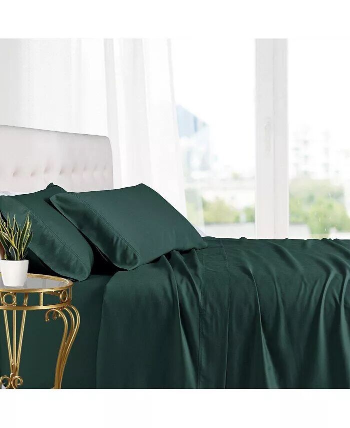 100% вискоза из бамбукового листа, набор из 5 предметов, Split California King Egyptian Linens, синий
100% вискоза из бамбукового листа, набор из 5 предметов, Split California King Egyptian Linens, синий