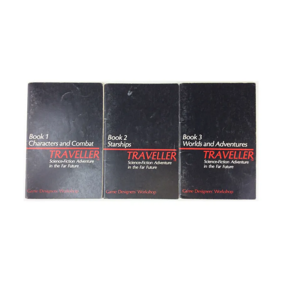 Traveller (2nd Edition) - Books Only!, Traveller - Core & Assorted (GDW), мягкая обложка
Traveller (2nd Edition) - Books Only!, Traveller - Core & Assorted (GDW), мягкая обложка