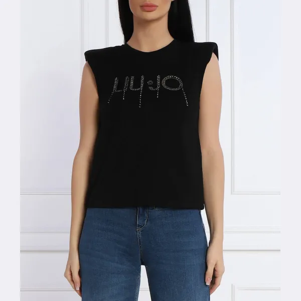 Футболка стандартного кроя Liu Jo, черный
Футболка стандартного кроя Liu Jo, черный