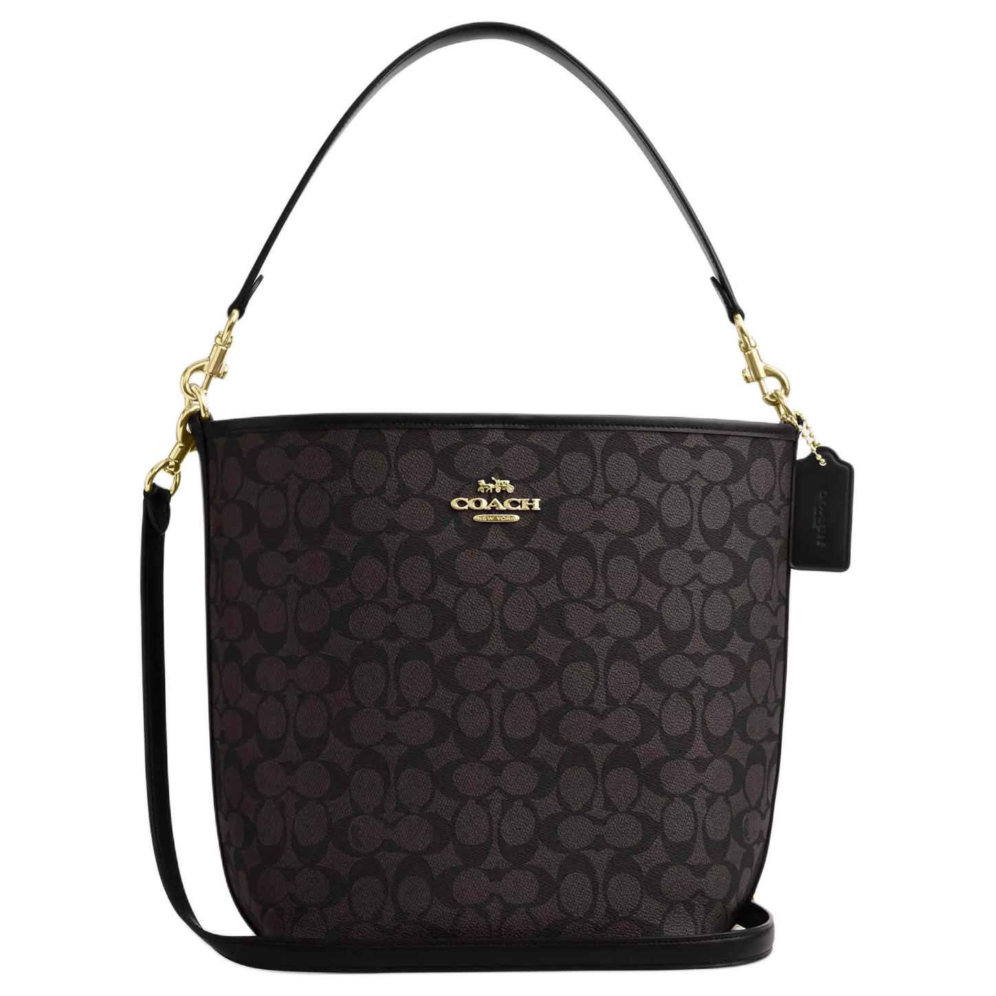 Городской холст с кожаной сумкой большого размера женская черная COACH
Городской холст с кожаной сумкой большого размера женская черная COACH