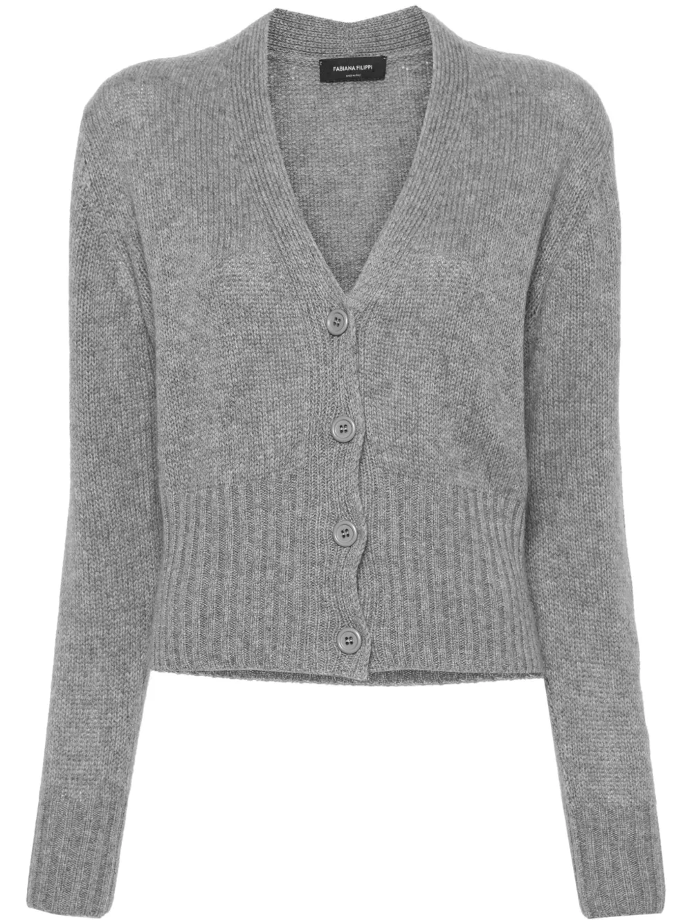 Кашемировый кардиган Fabiana Filippi, серый
Кашемировый кардиган Fabiana Filippi, серый