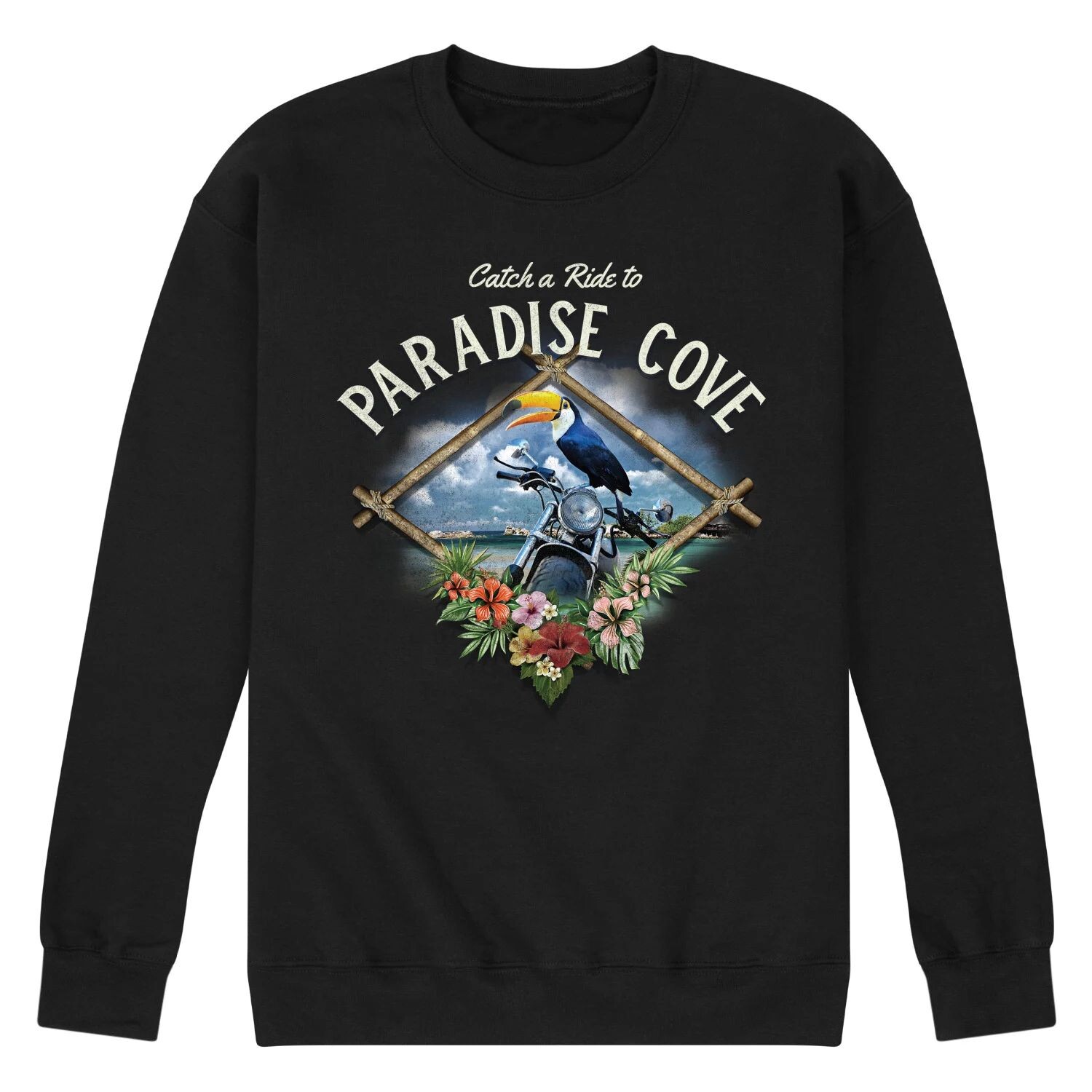 Мужской свитшот с рисунком Paradise Cove Licensed Character
Мужской свитшот с рисунком Paradise Cove Licensed Character