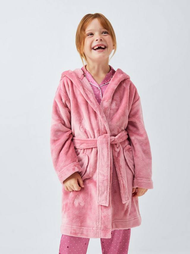 Детский халат с сердечками John Lewis, Pink
Детский халат с сердечками John Lewis, Pink