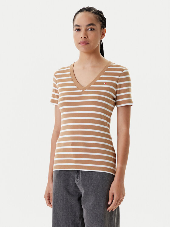 Облегающая футболка New Cody WW0WW40584 Tommy Hilfiger, коричневый
Облегающая футболка New Cody WW0WW40584 Tommy Hilfiger, коричневый