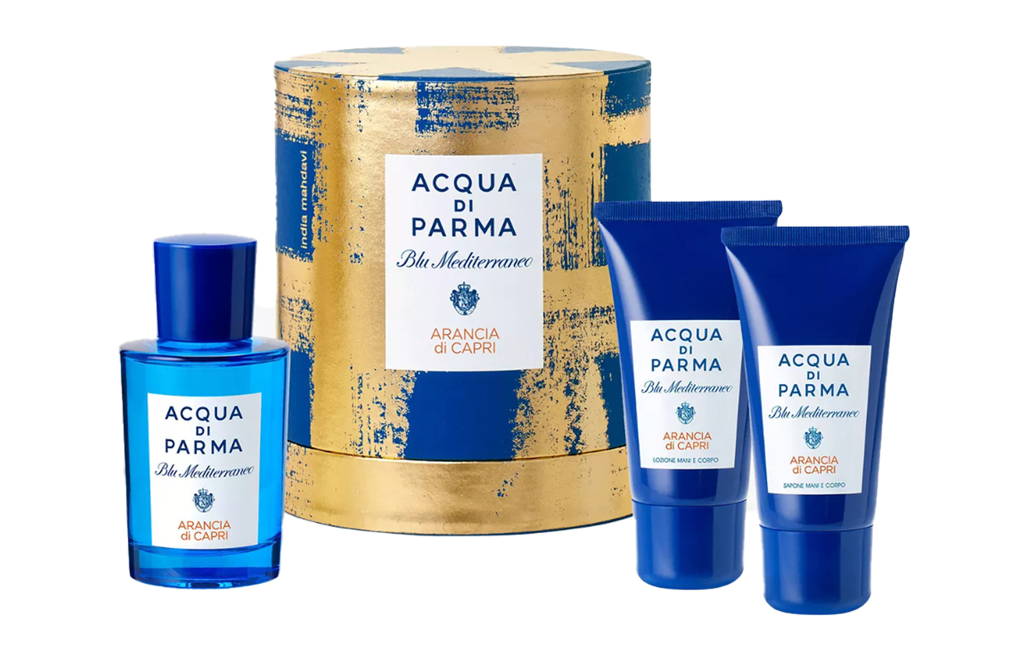 Наборы духов унисекс Acqua Di Parma, Perfume 100ml+Body Lotion 75ml+Shower Gel 75ml
Наборы духов унисекс Acqua Di Parma, Perfume 100ml+Body Lotion 75ml+Shower Gel 75ml