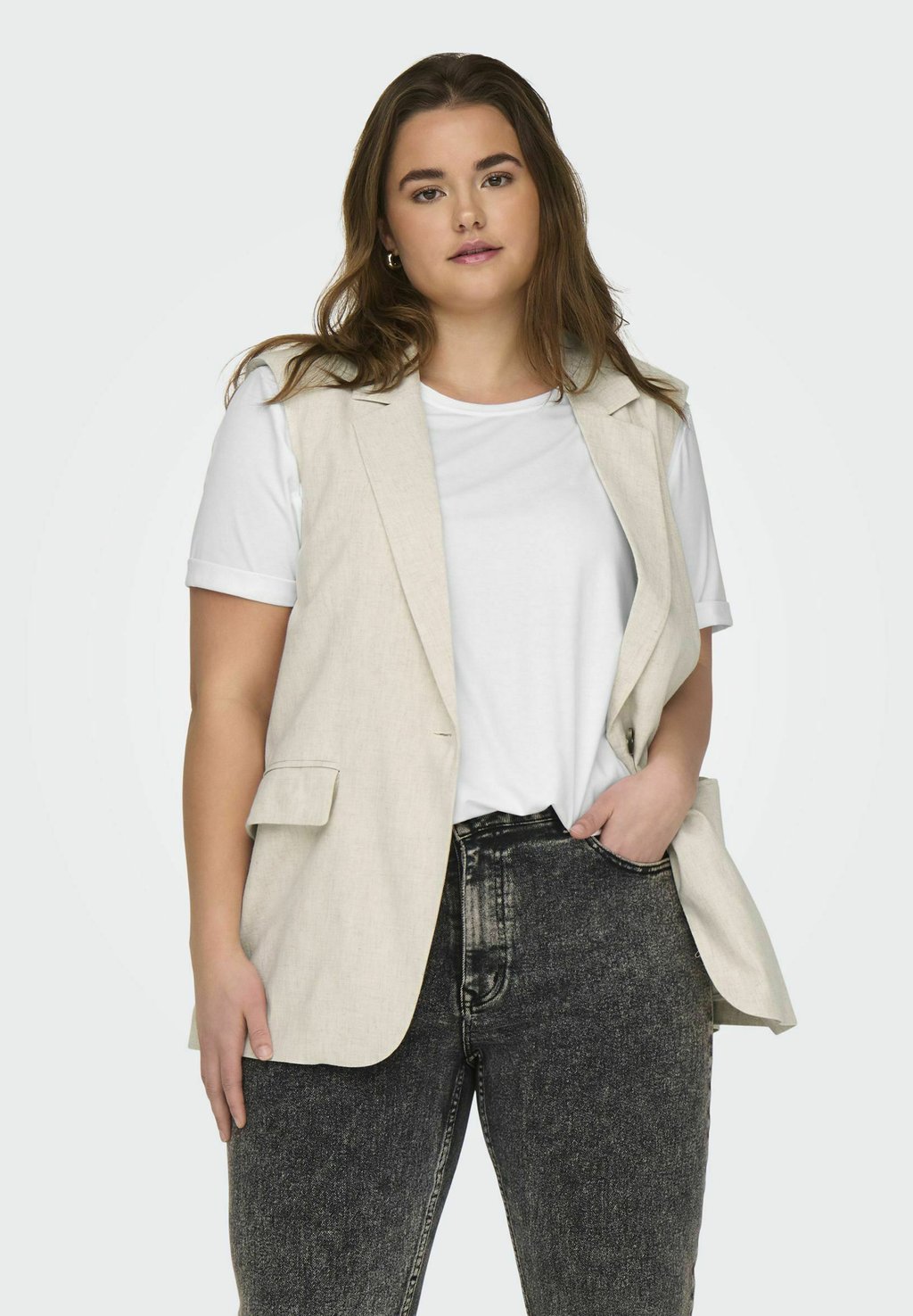 Базовая футболка CARMOSTER FOLD UP ONLY Carmakoma, белый
Базовая футболка CARMOSTER FOLD UP ONLY Carmakoma, белый