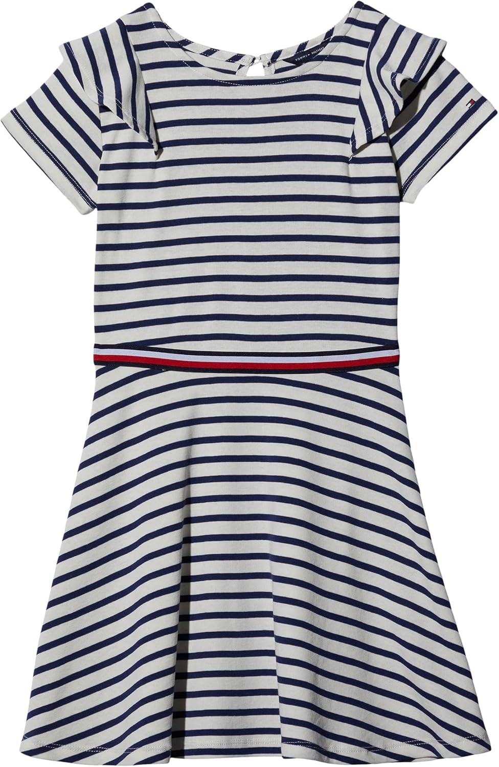 Полосатое платье Tommy Hilfiger с короткими рукавами для девочек, Egret
Полосатое платье Tommy Hilfiger с короткими рукавами для девочек, Egret